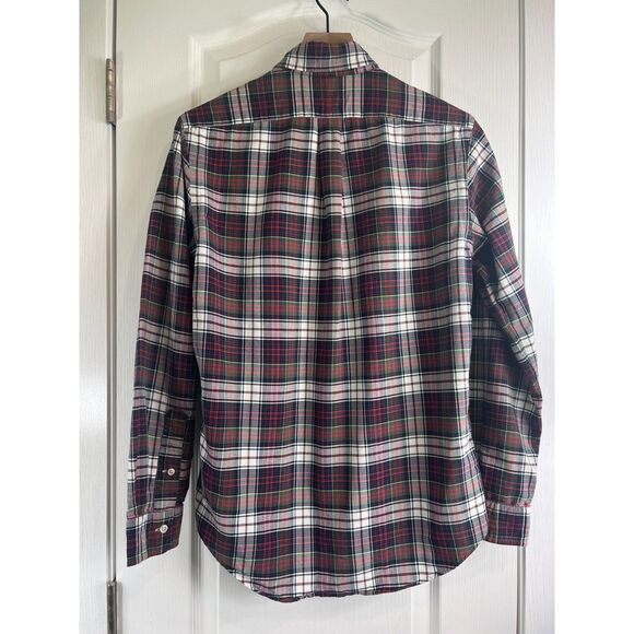 Ralph Lauren Men's Long Sleeve Button Down Shirt Blue Red Green Plaid Size S - Picture 3 of 10